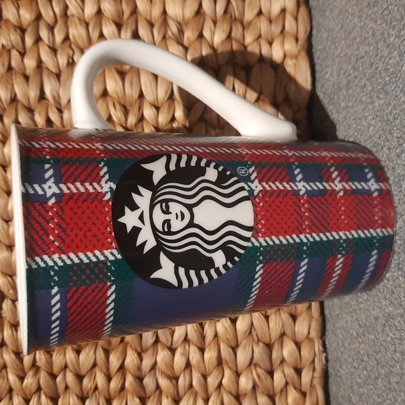 2017 Starbucks Tartan Plaid Tall 18 oz. Coffee Mug - Picture 1 of 6